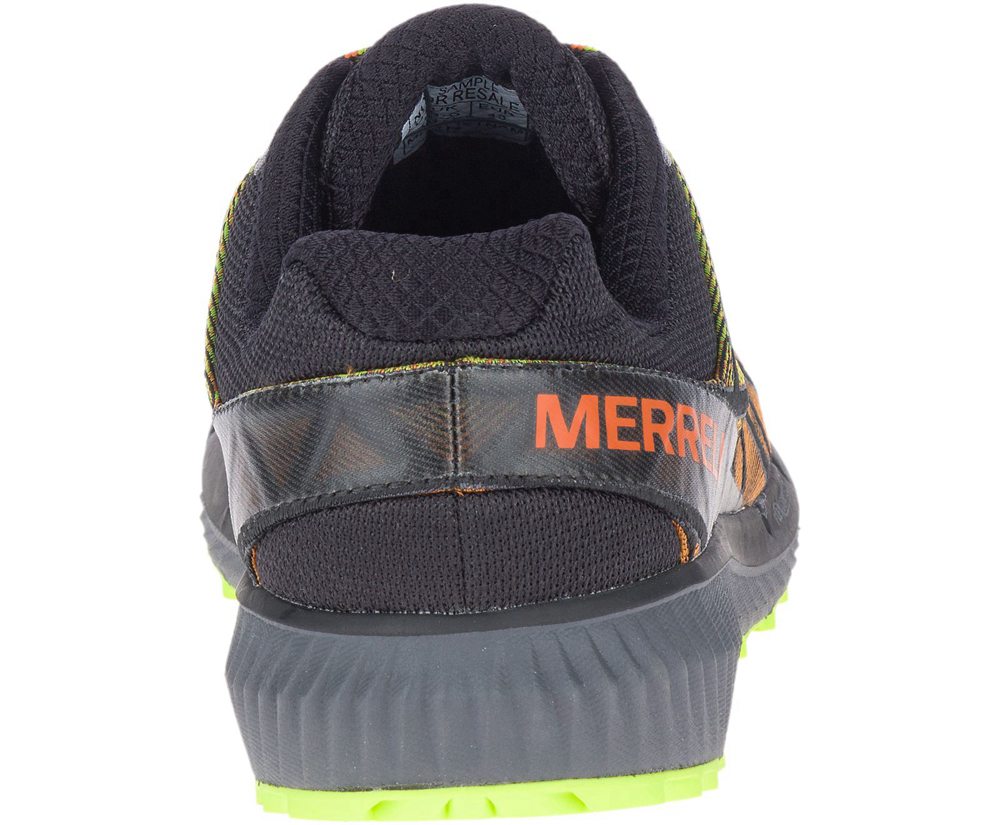 Buty Sportowe Merrell Męskie Czarne/Zielone - Agility Synthesis 2 - 643258-UCI